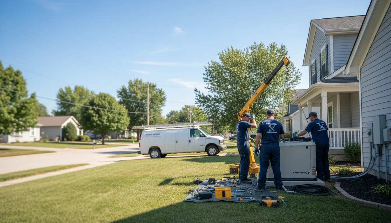 Generator Installation in Fentress, TX near me
